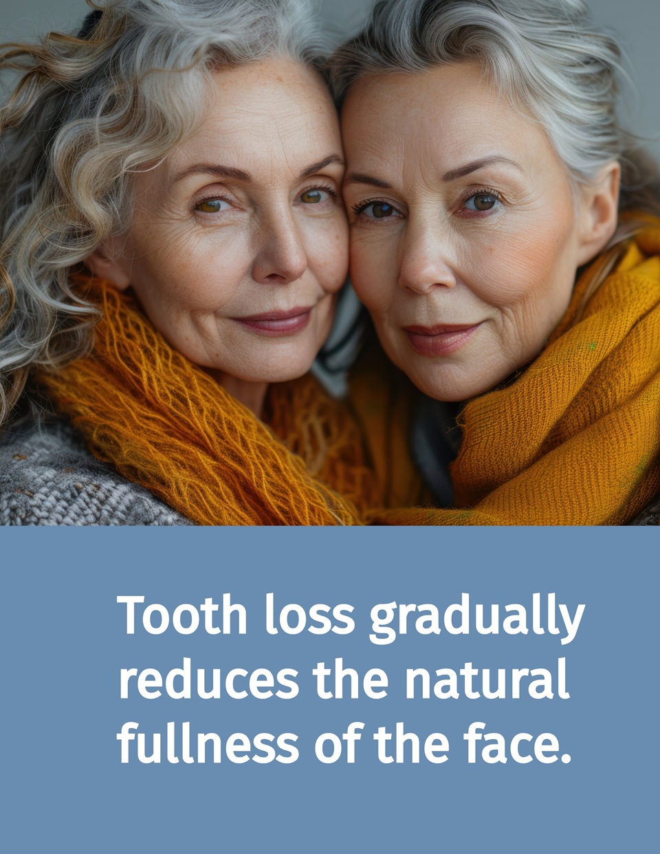 Did you know living with missing teeth can make you look older?