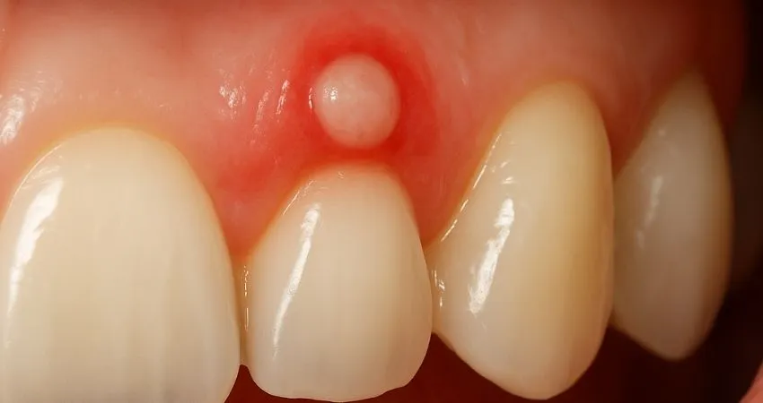 Diş Etinde Kabarcık Diş Etinde Kabarcık