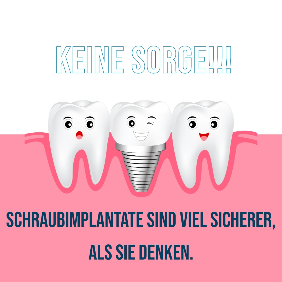 Risiko, dass sich etwas löst oder „runterfällt“
