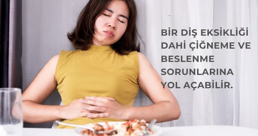 Çiğneme ve beslenme sorunları olanlara diş implantı yapılabilir. Çiğneme ve beslenme sorunları olanlara diş implantı yapılabilir.