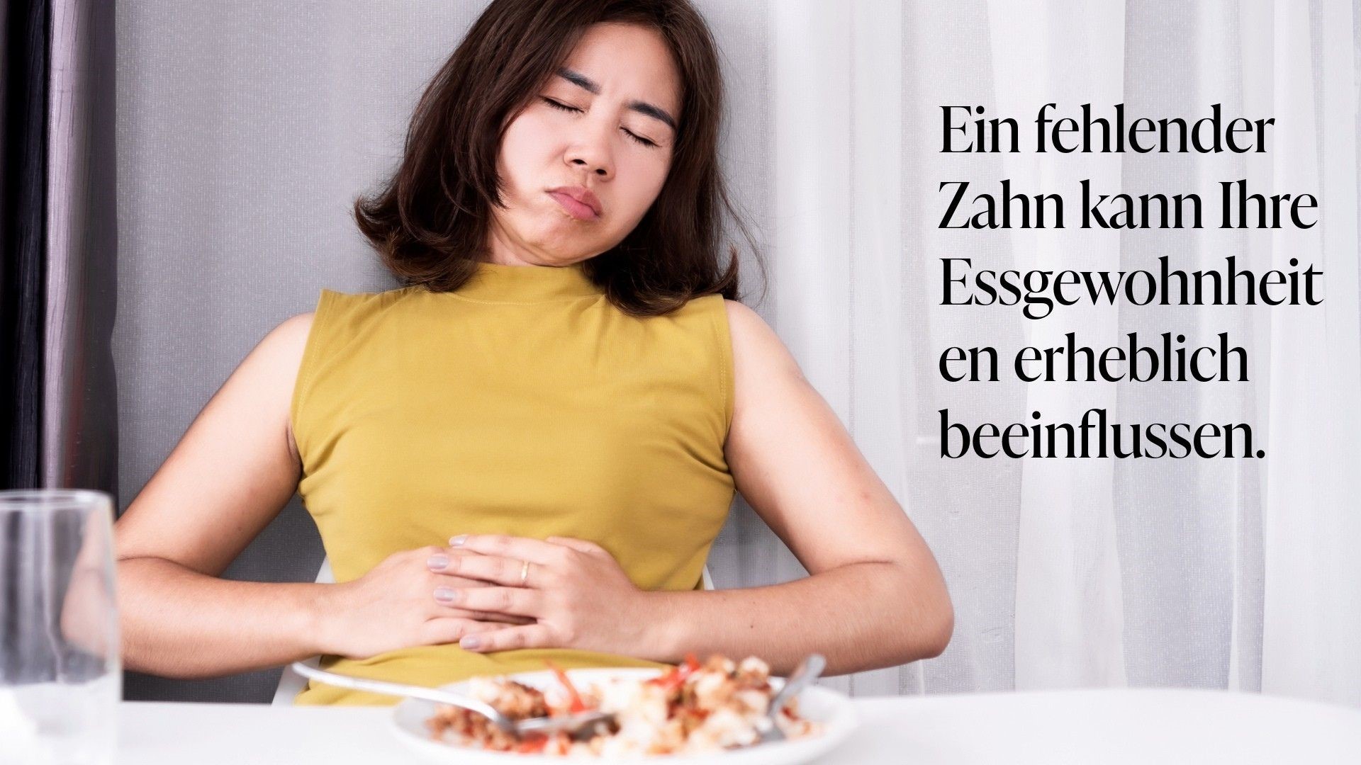 Kau- und Ernährungsprobleme