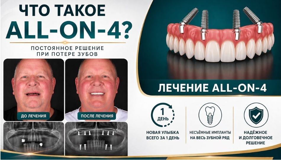Что такое All-on-4? Что такое All-on-4?