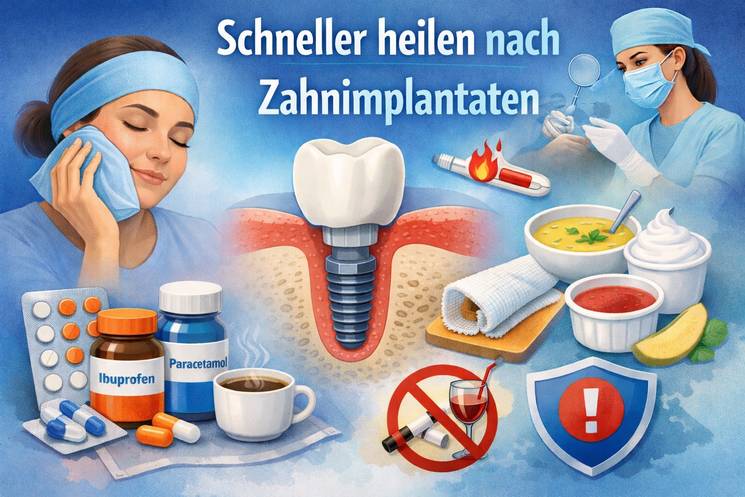  Heilung von Zahnimplantaten 