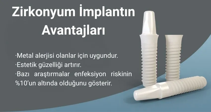 Zirkonyum İmplant Avantajları - Antalya Zirkonyum İmplant Avantajları Antalya