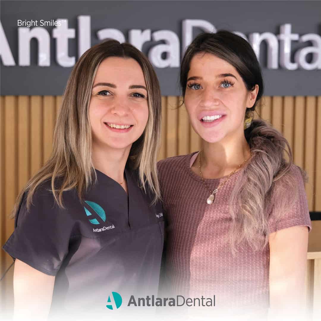 Diş Eti Çekilmesi Tedavisi Sonrası Parlak Gülüşler, AntlaraDental Diş Kliniği Antalya