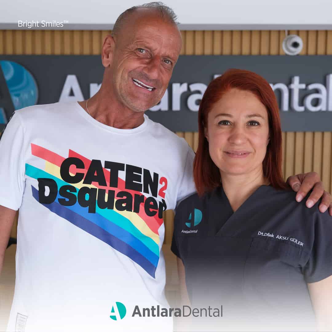 İmplant Diş Sonrası Mutluluk, AntlaraDental Diş Kliniği Antalya