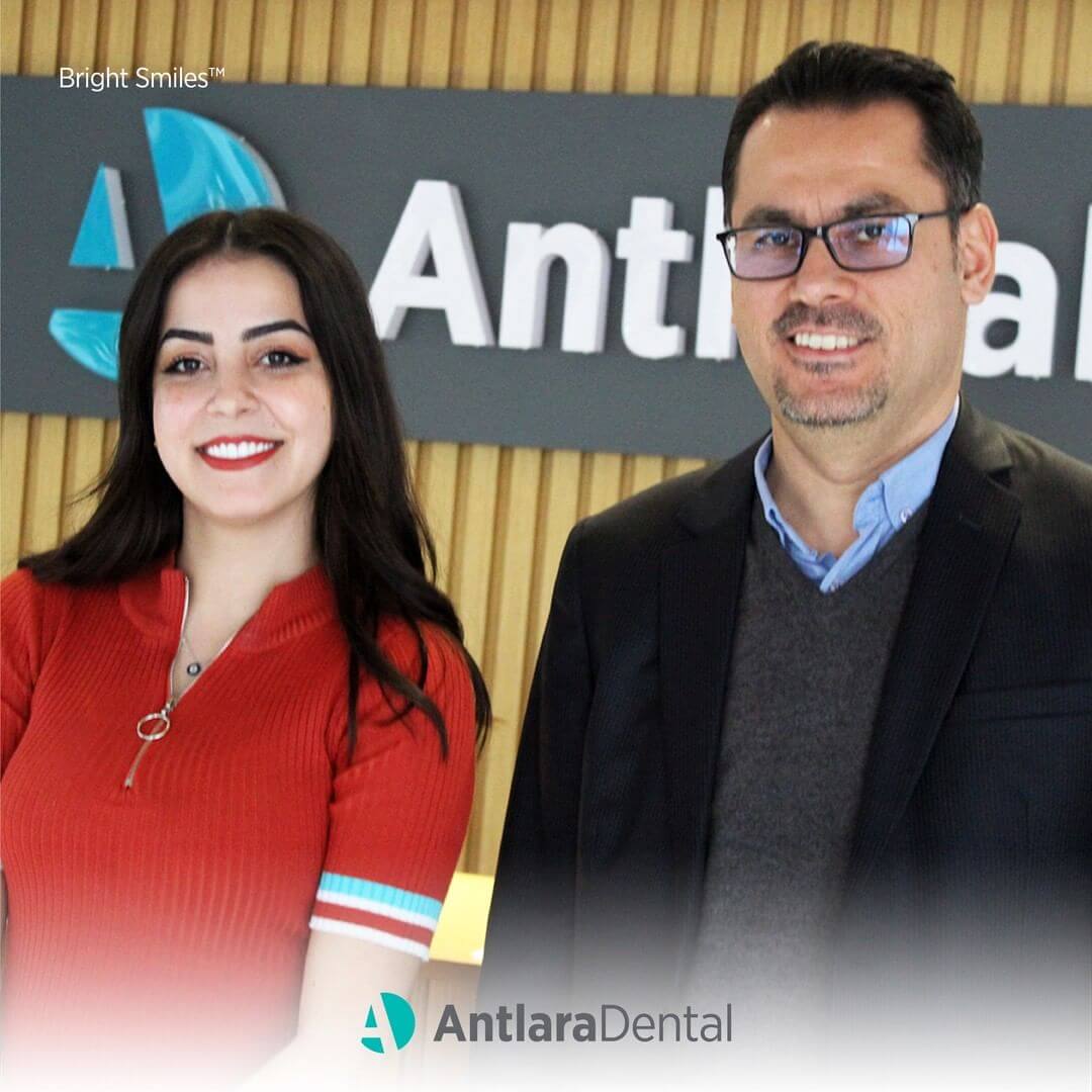 Lamine Diş Kaplama Sonrası Parlak Gülüşler, AntlaraDental Diş Kliniği Antalya