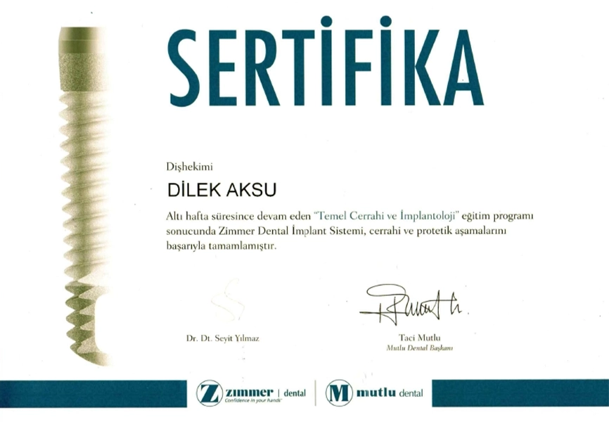 Sertifika 3